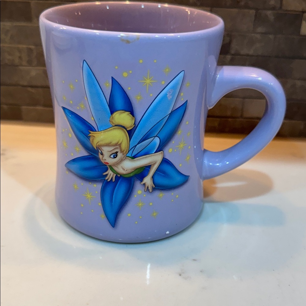 Disney Tinker Bell Ceramic Mug 3D Fairy Design